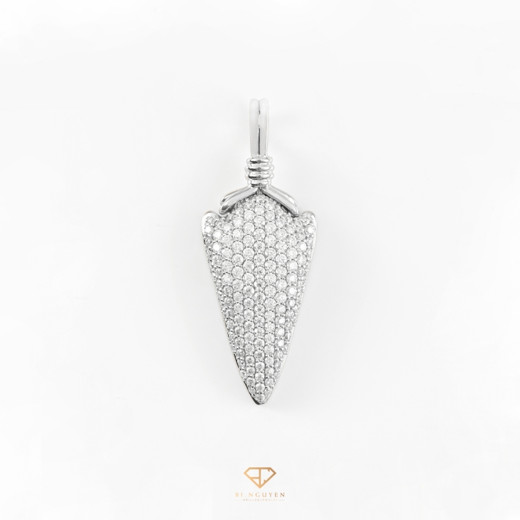 Spearhead Diamond Pendant