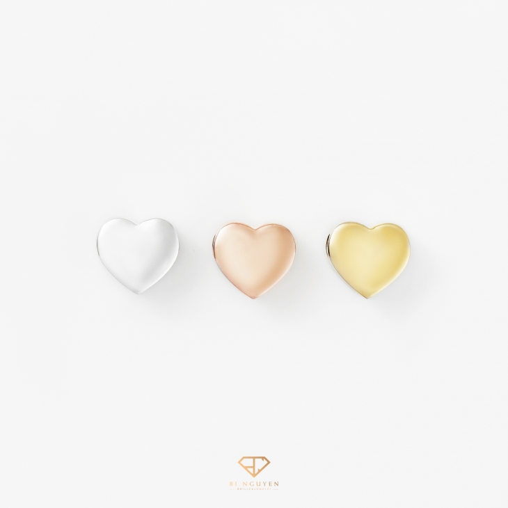 Solid Gold Heart Pendant