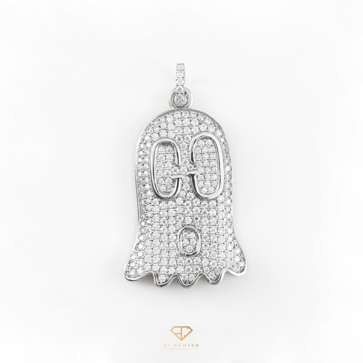Gucci Ghost Diamond Pendant