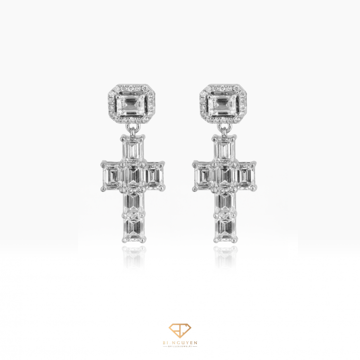 Eternel Cross Earrings